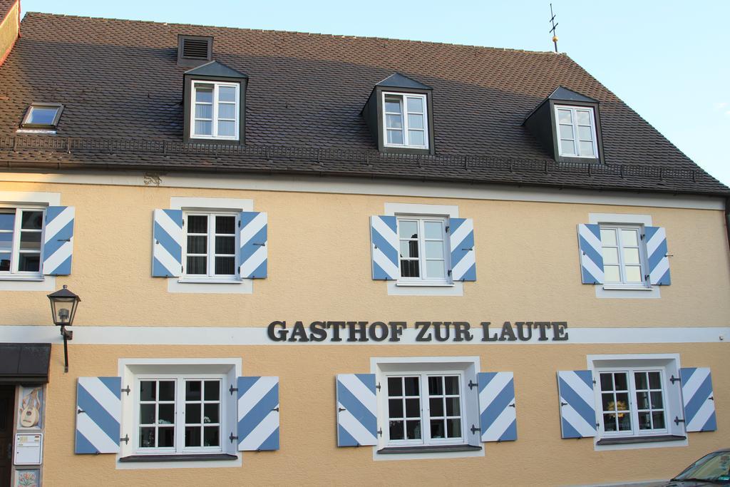 Hotel Garni Zur Laute มินเดิลไฮม์ ภายนอก รูปภาพ