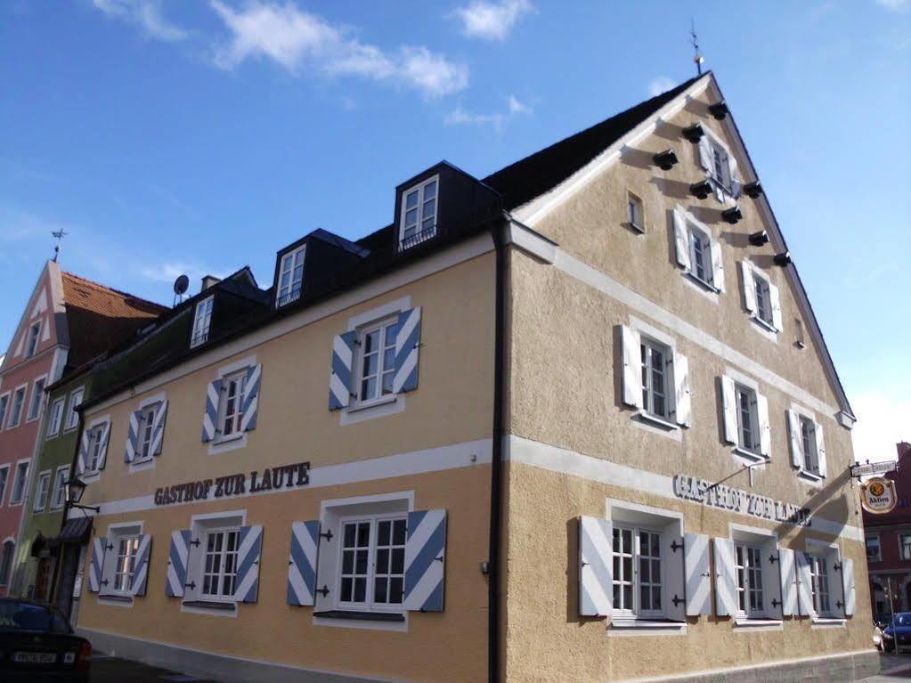 Hotel Garni Zur Laute มินเดิลไฮม์ ภายนอก รูปภาพ